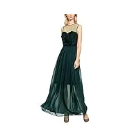 apart fashion dress robe de soirée, vert (emerald emerald), 40 (taille fabricant: 38) femme