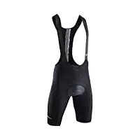 x-bionic the trick 4.0 bike bib padded men shorts homme, opal black/arctic white, fr : s (taille fabricant : s)