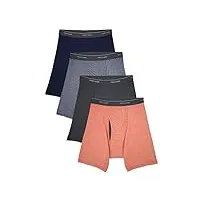 fruit of the loom - boxer coolzone pour homme - multicolore - large