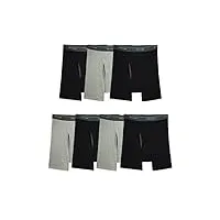 fruit of the loom - boxer coolzone pour homme - multicolore - large