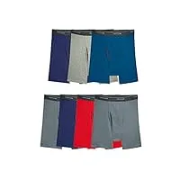 fruit of the loom - boxer coolzone pour homme - multicolore - small