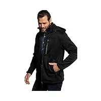 veste softshell coupe-vent et déperlante noir xl 714279 10-xl