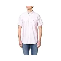 gant reg oxford shirt ss bd chemise, light pink, xl homme