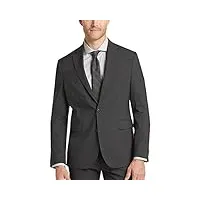 cole haan combinaison stretch pour homme coupe ajustée séparée taille de veste et pantalon - gris - 54 long