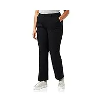 dickies - pantalon coupe droite pour femme, technologie action flex, noir, 28w
