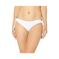 seafolly active ring side hipster bas de maillot de bain, blanc (blanc), 42 femme