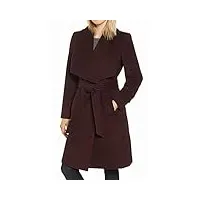 cole haan manteau en laine pour femme - violet - 36
