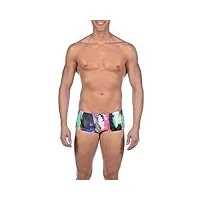 arena vivid low waist maxlife swim short swimsuit, pink - multicolor, 24