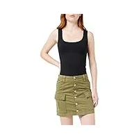 superdry alchemy cargo mini skirt jupe, vert (capulet olive 6sy), m (taille fabricant:12) femme