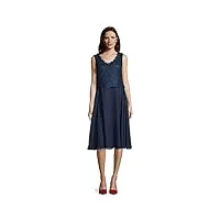 vera mont 4041/4000 robe de soirée, bleu (night sky 8541), 50 (taille fabricant: 48) femme