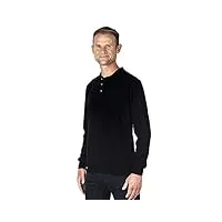 ugholin pull 100% cachemire col polo homme xl noir