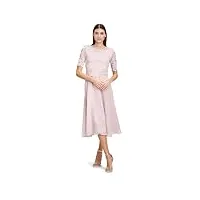 vera mont 0113/4825 robe de soirée, rose (foggy rose 4481), 46 (taille fabricant: 44) femme