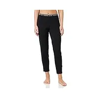 calvin klein pantalon de pyjama femme sleep pant avec stretch, noir (black), xl