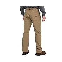 ariat pantalon de travail résistant aux flammes m5 duralight ajustée coupe droite d'utilité professionnelle, champ kaki, 40 w/32 l homme