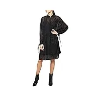replay w9525-000-83494-098 robes femmes noir - l - robes courtes
