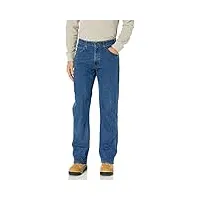 dickies pantalon flex performance 5 poches active waist jeans, bleu indigo délavé, 34 w/32 l homme