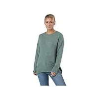 only onlnanjing l/s pullover knt noos sweater, baume green, s femme
