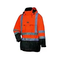 helly-hansen veste de travail doublée potsdam pour homme orange taille s