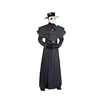 classic plague doctor fancy dress costume large