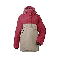 didriksons veste d'extérieur coupe-vent dorothy femmes anorak rouge coupe-vent dobby - 323 rouge, 36