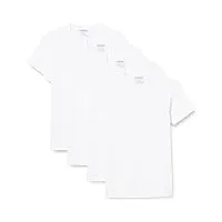 athena - bio 8a73 - tee shirt - lot de 4 - homme - blanc - xx-large