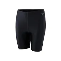speedo essential endurance classic maillot de bain pour natation homme jammer, couleur noir, taille 44