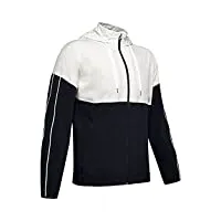 athlete recovery woven warm up top