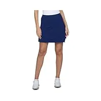 ibkul 26000 jupe-short pour femme protection solaire upf 50+ rafraîchissant - bleu - taille s