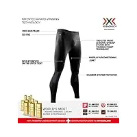 x-bionic combat energizer 4.0 pantalon de compression mixte adulte, black/anthracite, fr : xl (taille fabricant : xl)