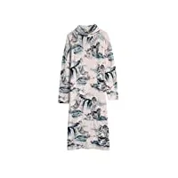 hangerfeng robe de tous les jours imprimé laine tricot pull stretch jupe multi taille h1220l gris