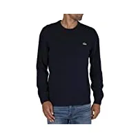 lacoste pull-over regular fit homme , marine, l
