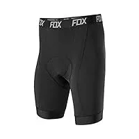 fox racing homme tecbase liner short pants, noir, 2x eu