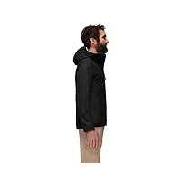 mammut veste softshell à capuche ultimate vi pour homme - noir - xl