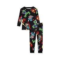 amazon essentials marvel pyjama ajusté garçon, marvel avengers - baby and kids, 5 ans