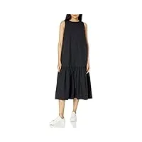 the drop ilana maxi robe sans manches avec ourlet large dresses, noir, 3xl grande taille