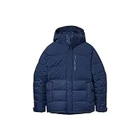 marmot shadow jacket veste de neige en duvet, facteur de gonflement de 700, vêtement de ski et snowboard, coupe-vent, imperméable à l'eau, respirante homme arctic navy fr: l (taille fabricant: l)