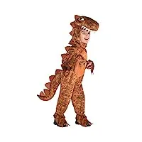 (9904747) child t-rex hooded jumpsuit costume (6-8yr)