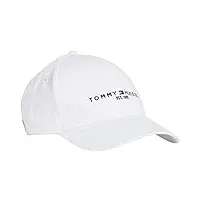 tommy hilfiger casquette homme th established casquette de baseball, blanc (white), taille unique