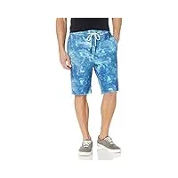 ag adriano goldschmied klay terry short décontracté, abstract tiedye night rain abstract tiedye night rain abstract tiedye night rain, xs homme
