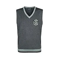 harry potter mehapomwc002 pull-over, anthracite/green, l homme