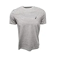 nautica men's crewneck striped t-shirt