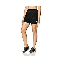 asics women's ventilate 2-n-1 3.5" short running apparel