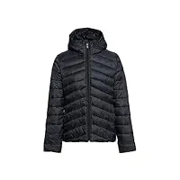 roxy coast road - veste matelassée compacte - femme, noir - anthracite, xxl