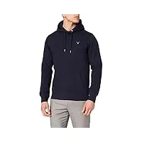 gant hoodie sweat-shirt À capuche original, evening blue, xs homme