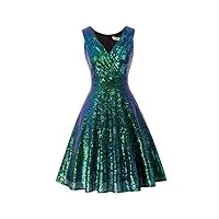 robe de bal vintage pin-up à 'audrey hepburn' 50's 60's rockabilly swing m cl1061-8