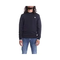 fred perry sweat m7535 248 navy