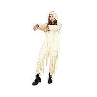 tipsy elfes costume de momie pour femme – costume drôle de monstre halloween - blanc - x-large