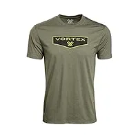 vortex optics shield t-shirt, homme, militaire heather, x-large