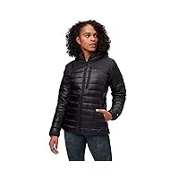 outdoor research helium down hooded women's jacket black m