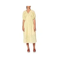 sisley dress 41f85vhn6 robe, yellow 004, 38 femme